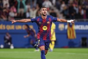 每体巴萨球员评分：费兰8分，拉菲尼亚、佩德里、奥尔莫等五人7分